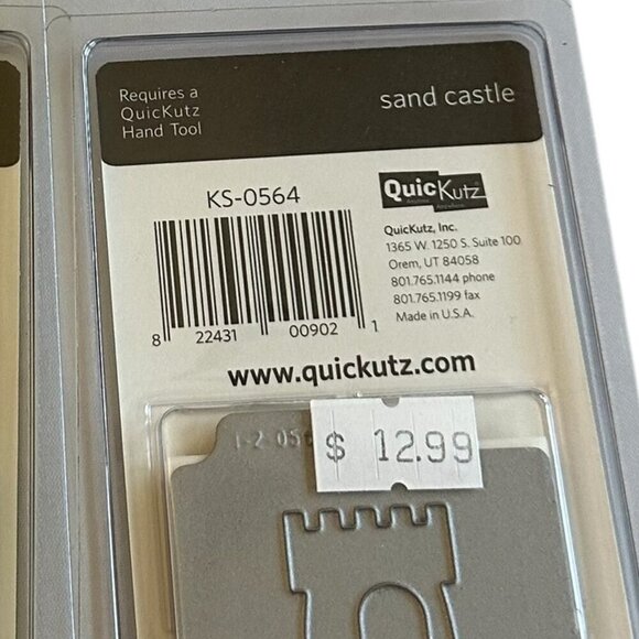 QuickKutz Dies for Hand Tool 13 Different Dies Scrapbooking New in Package - Picture 7 of 10